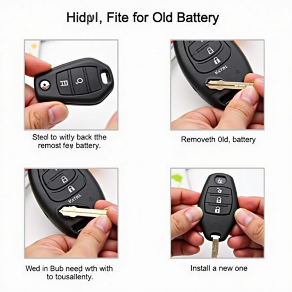 Replacing Volvo XC60 Key Fob Battery