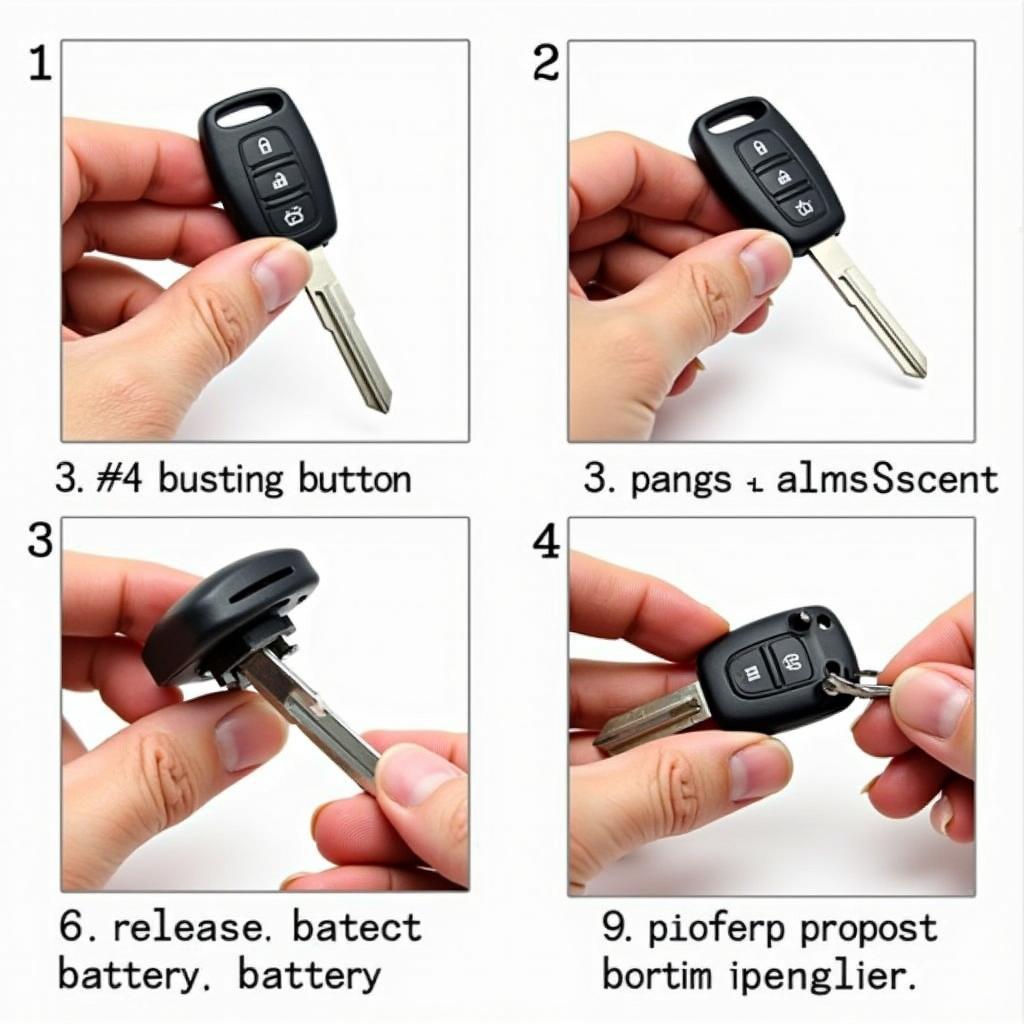 Replacing a VW Golf Key Fob Battery