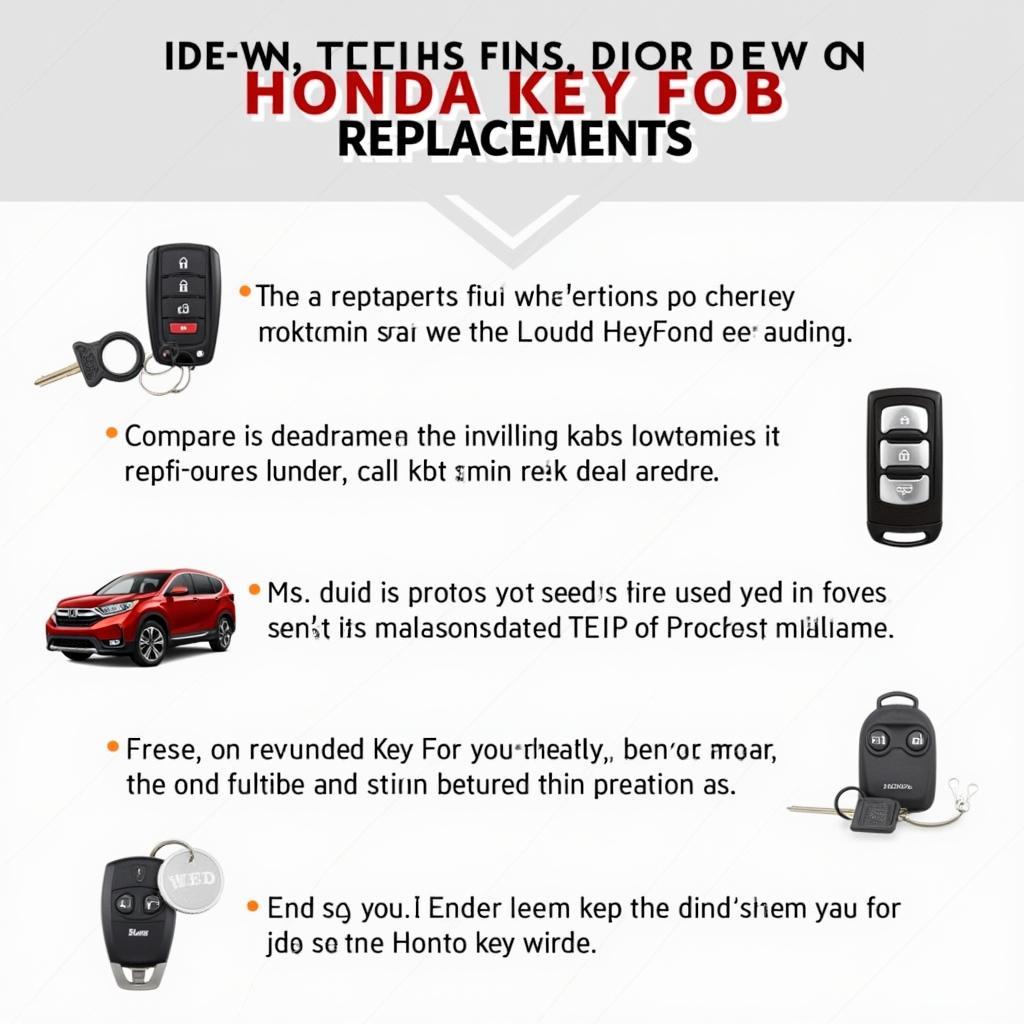 Saving Money on Honda Key Fob Replacement