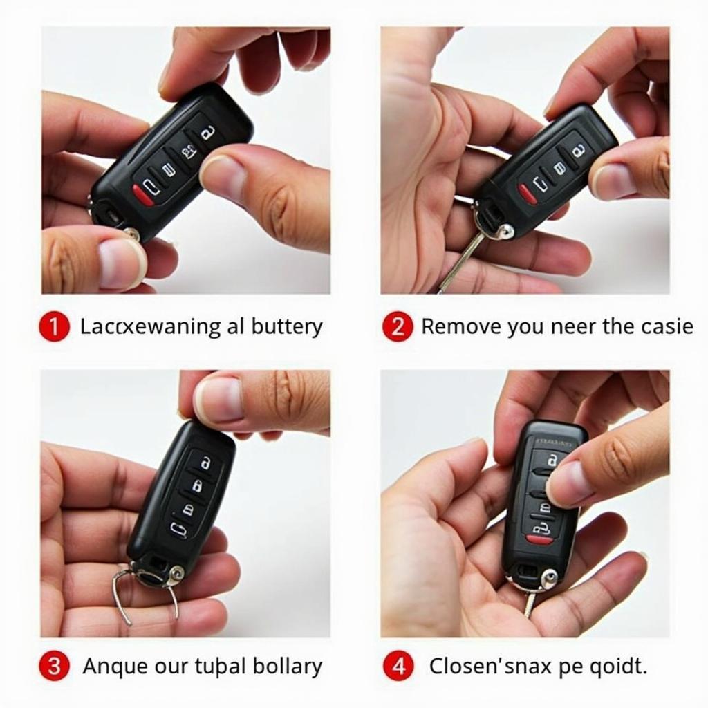 Subaru 2016 Key Fob Battery Replacement Steps