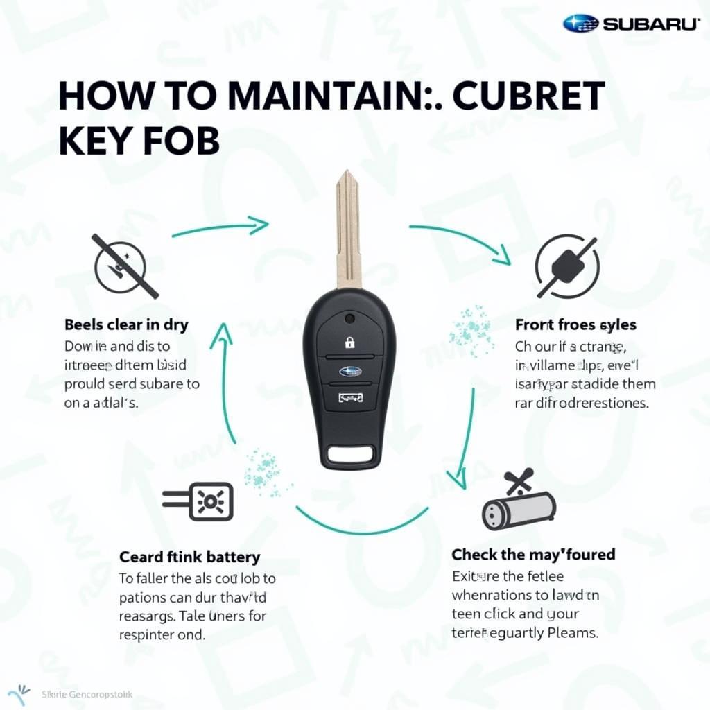 Subaru Key Fob Maintenance Tips