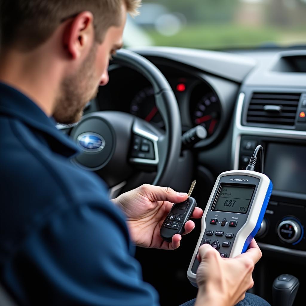 Subaru Key Fob Professional Repair