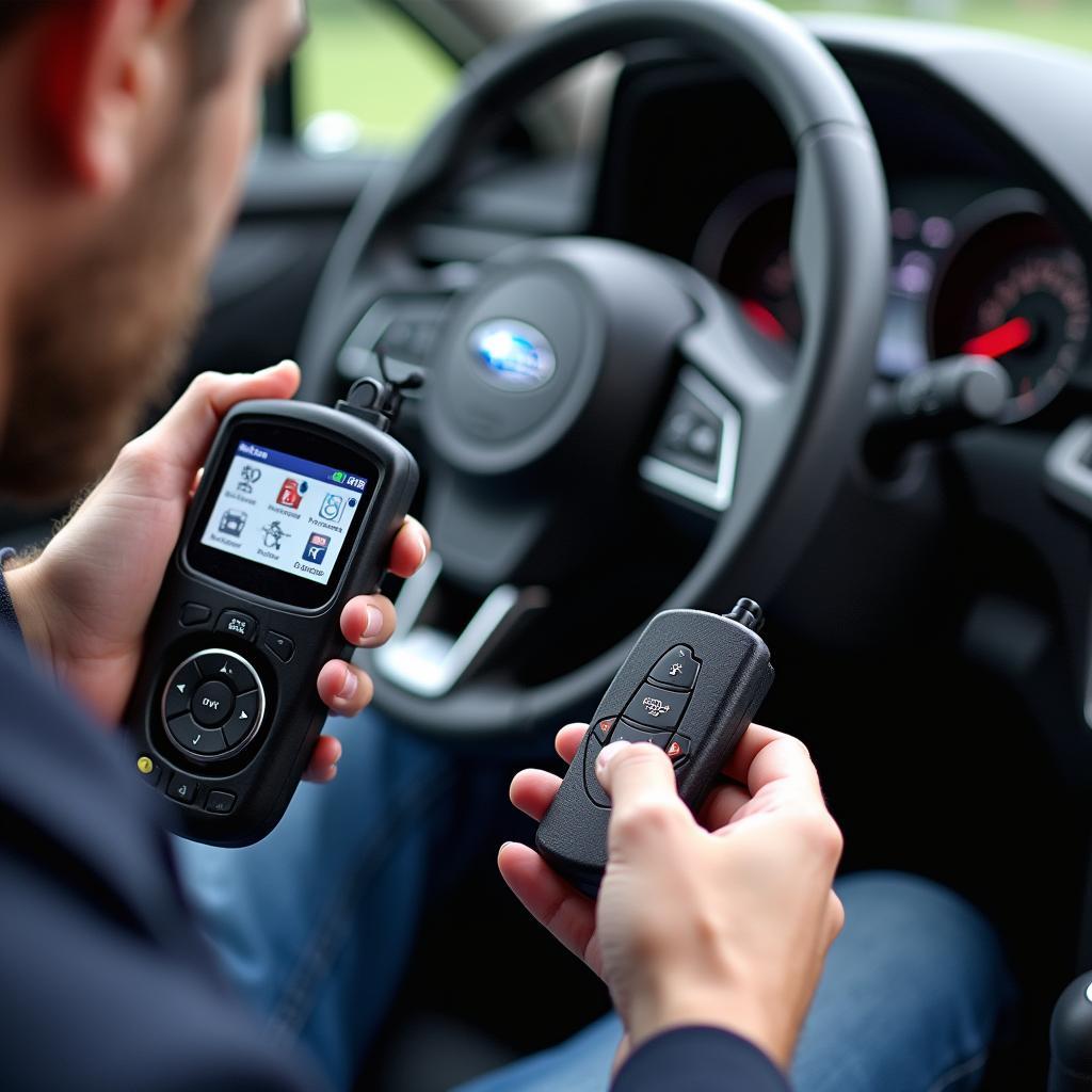 Reprogramming a Subaru Key Fob