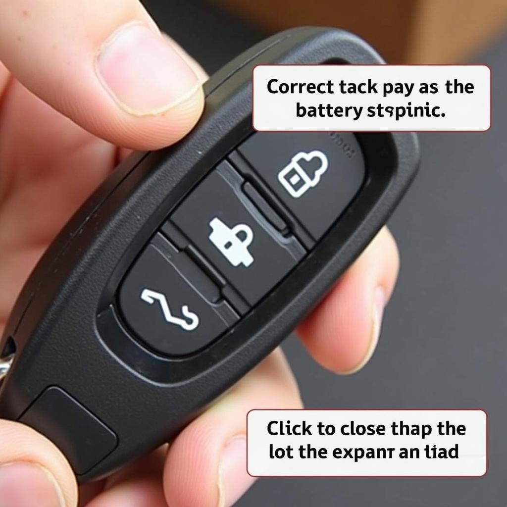 Replacing the Battery in a 2012 Subaru Legacy Key Fob