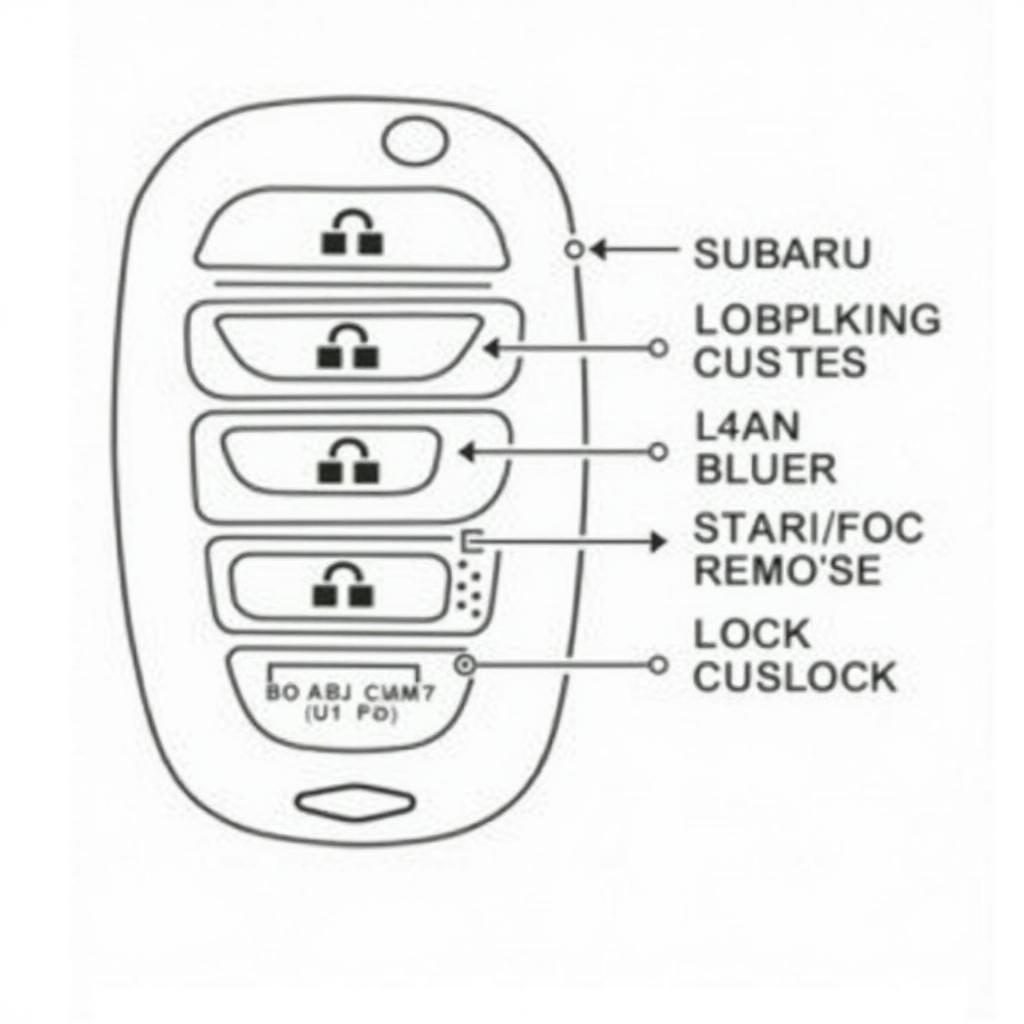 Key Fob Functions: Lock, Unlock, Panic, and Remote Start