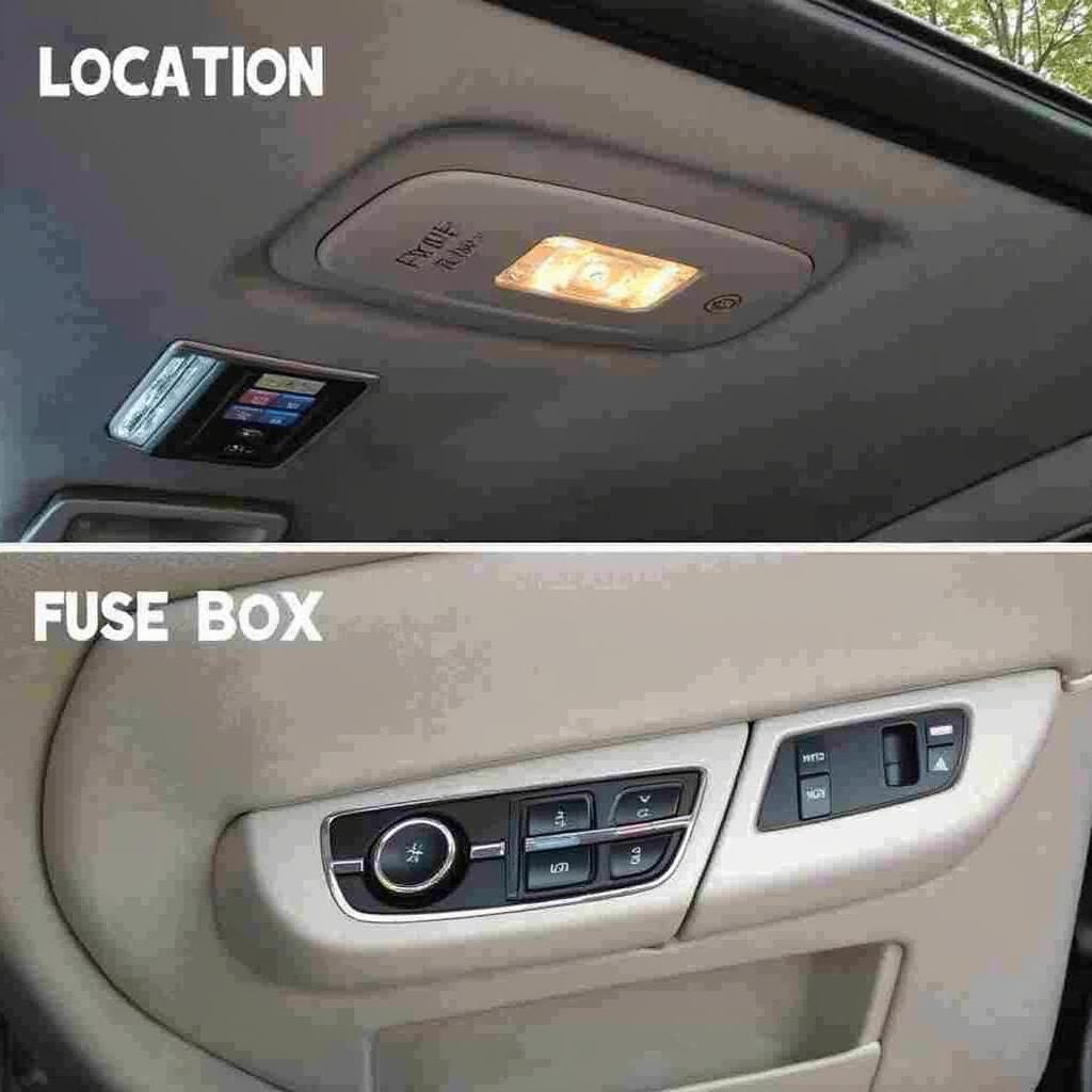 Subaru Outback 2015: Interior Lights, Key Fob, and Fuse Box Location