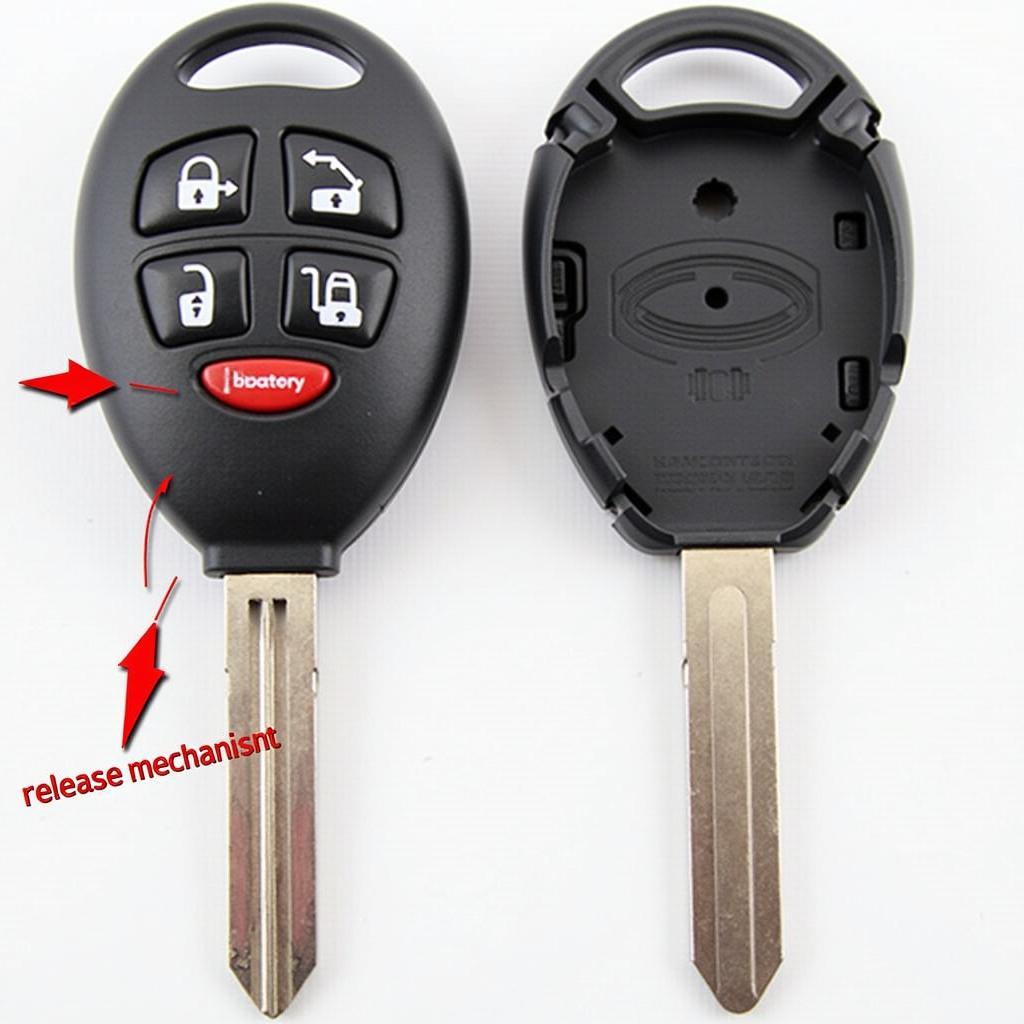 Subaru Tribeca Key Fob Battery Location