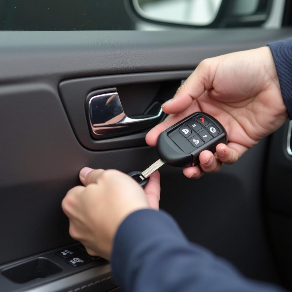 Subaru Tribeca Key Fob Testing