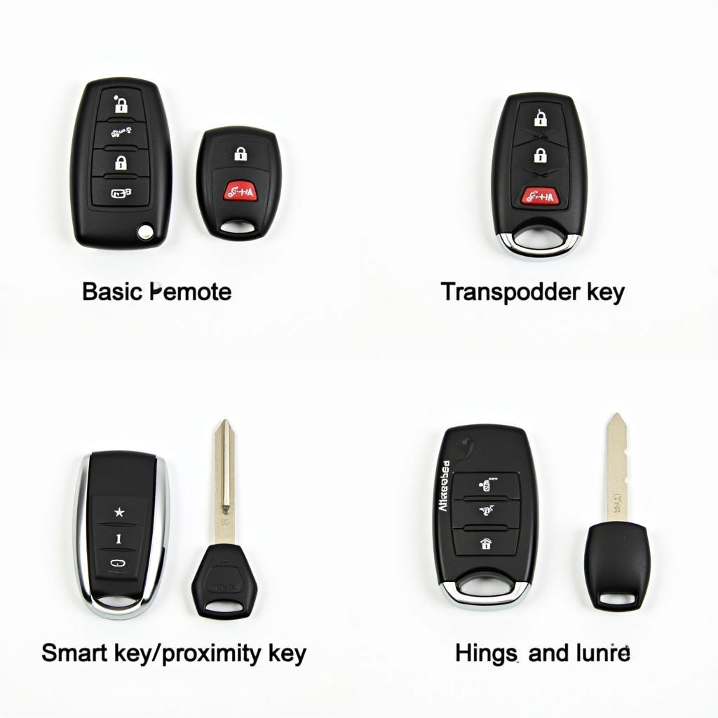 Types of Mazda Key Fobs