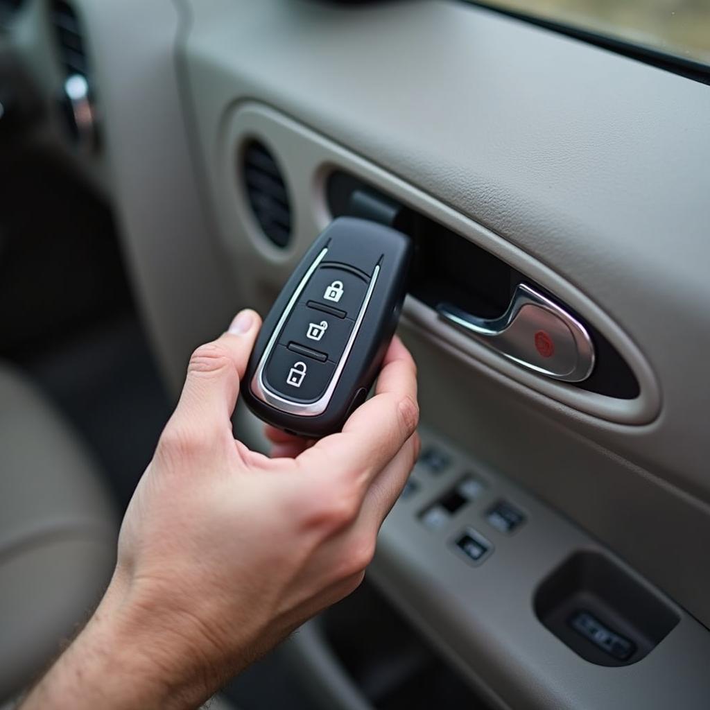 Testing Chrysler Pacifica Key Fob After Battery Replacement