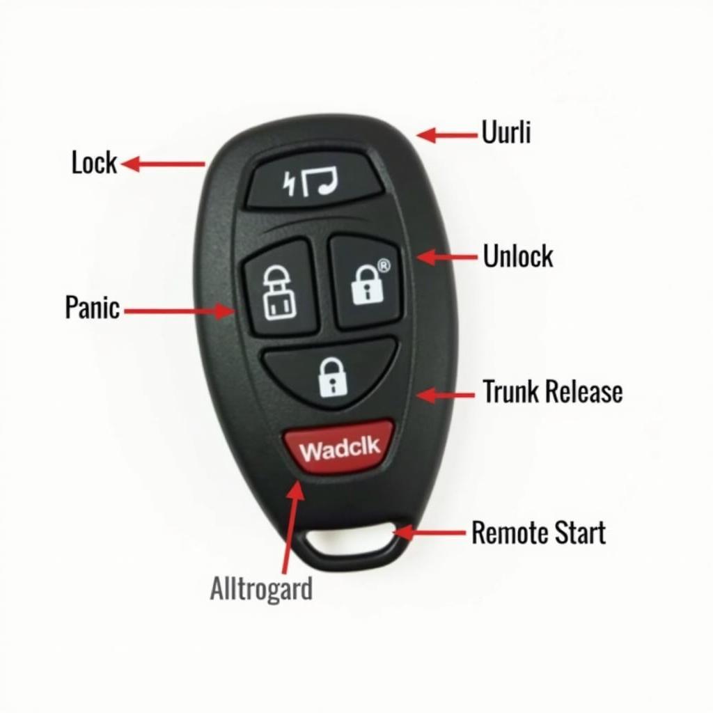 Toyota Corolla Key Fob Functions