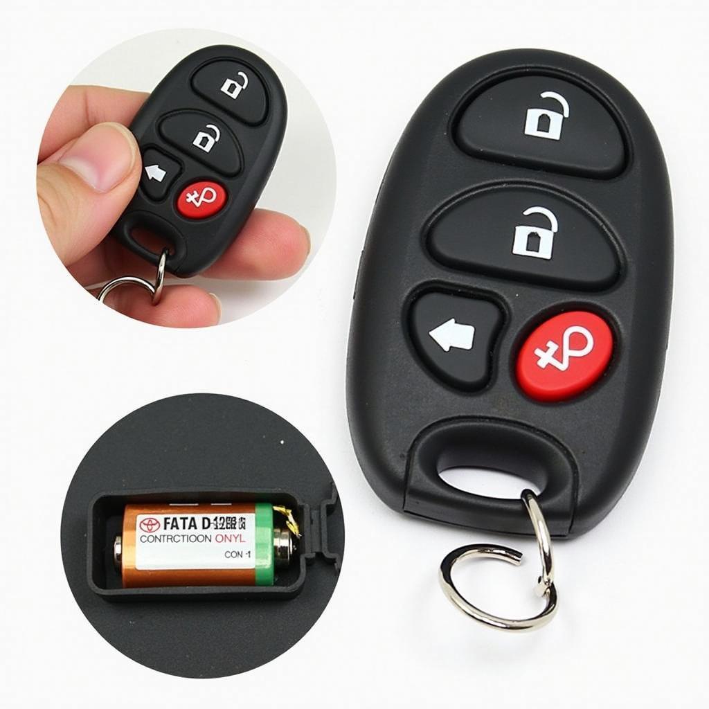 Replacing the Battery in a Toyota Highlander Key Fob