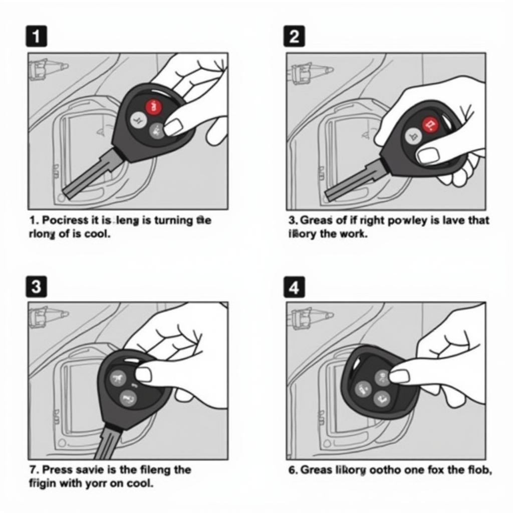 2007 Toyota Yaris Key Fob Programming Process