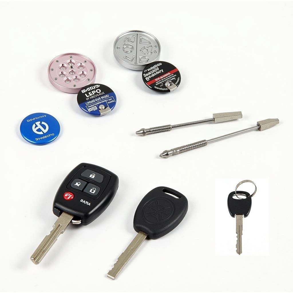 CR2032 Batteries and Tools for Key Fob Battery Replacement