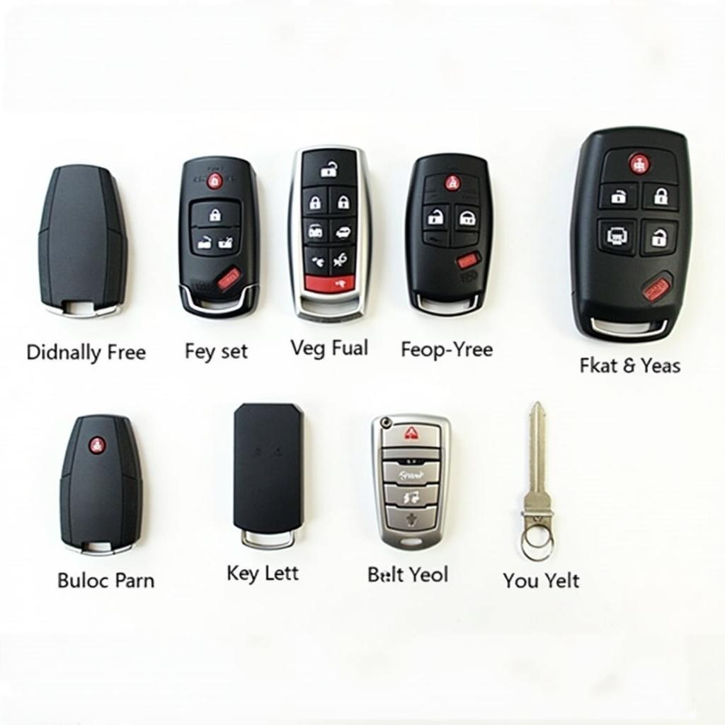 Volvo 2006 S40 Key Fob Types