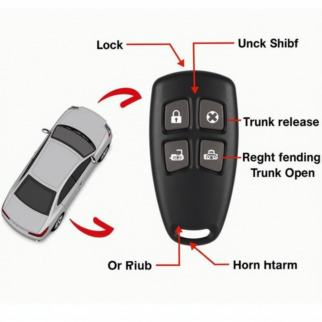 Volvo Key Fob Basic Functions