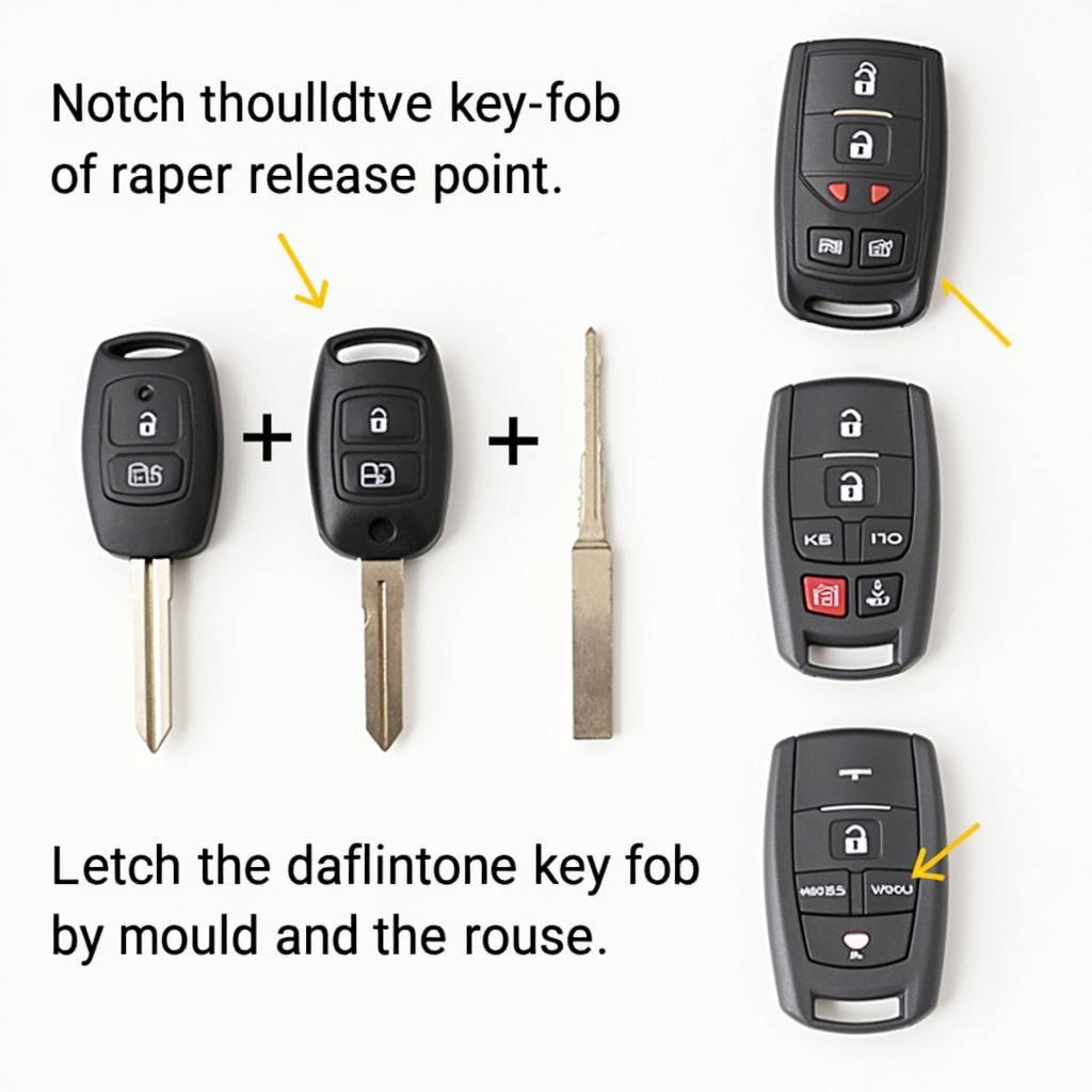 How to Take Apart a P Volvo Key Fob