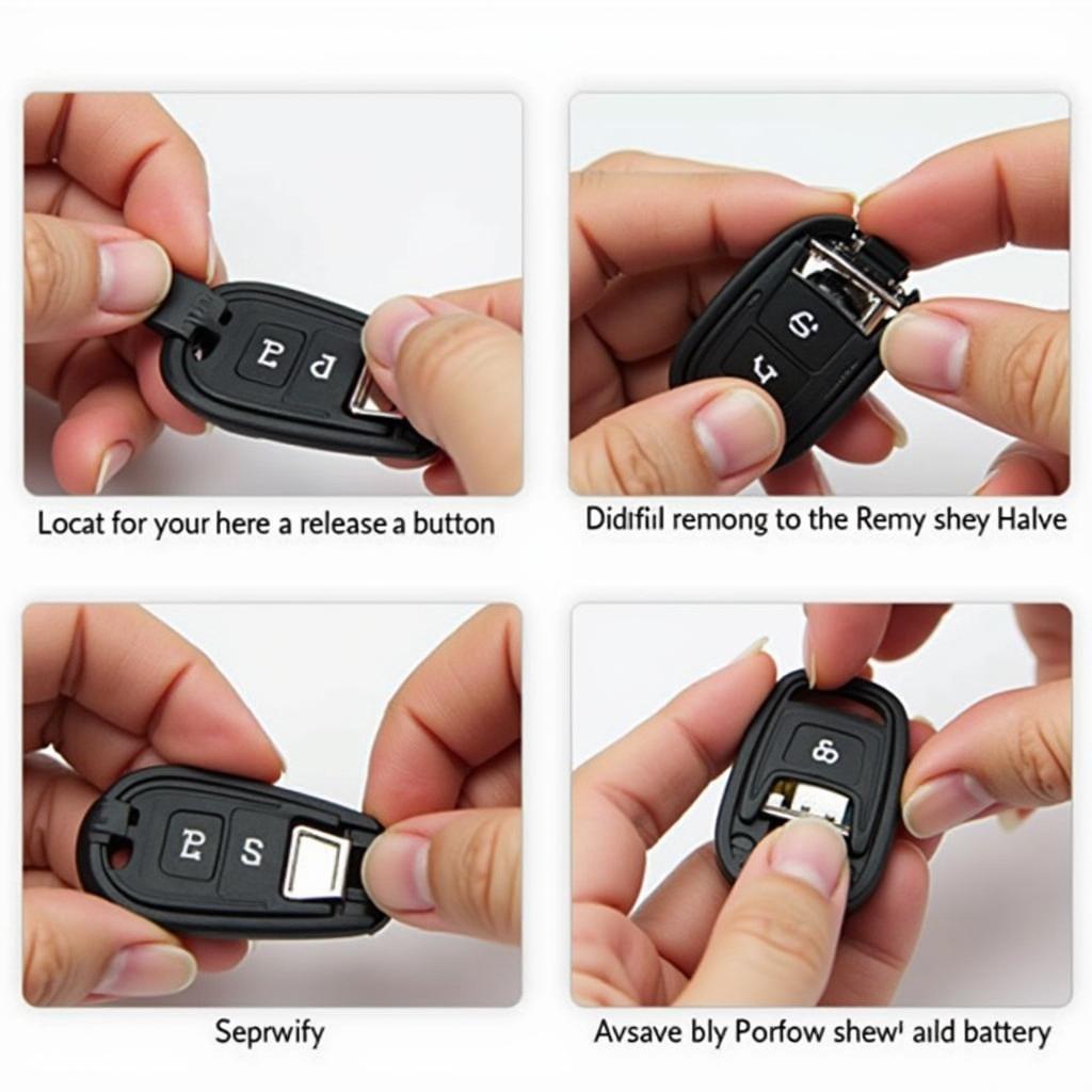 Volvo S40 Key Fob Battery Replacement Steps