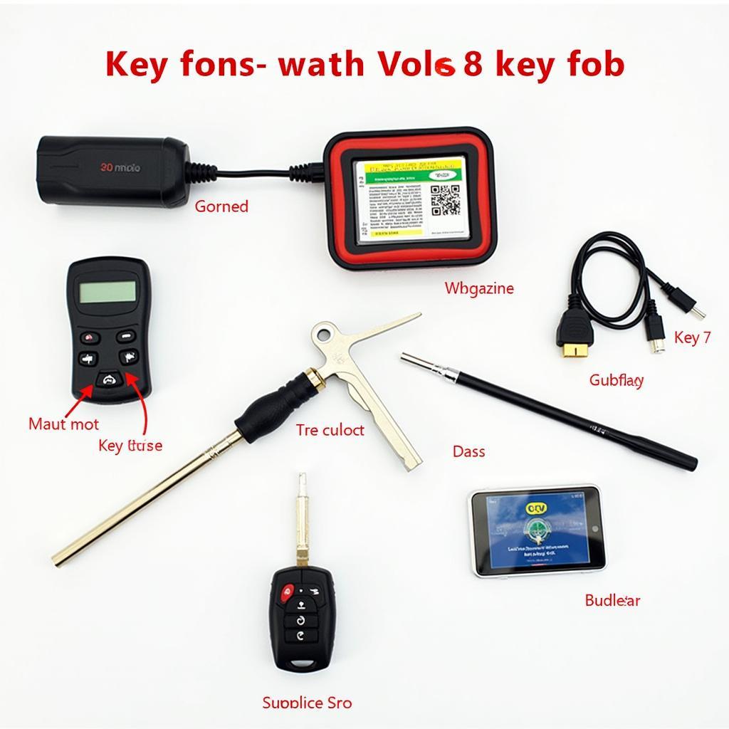 Tools for Volvo S40 Key Fob Programming