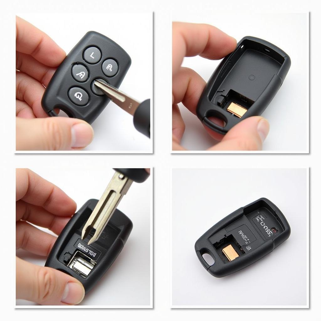 Replacing the Battery in a Volvo S60 Key Fob