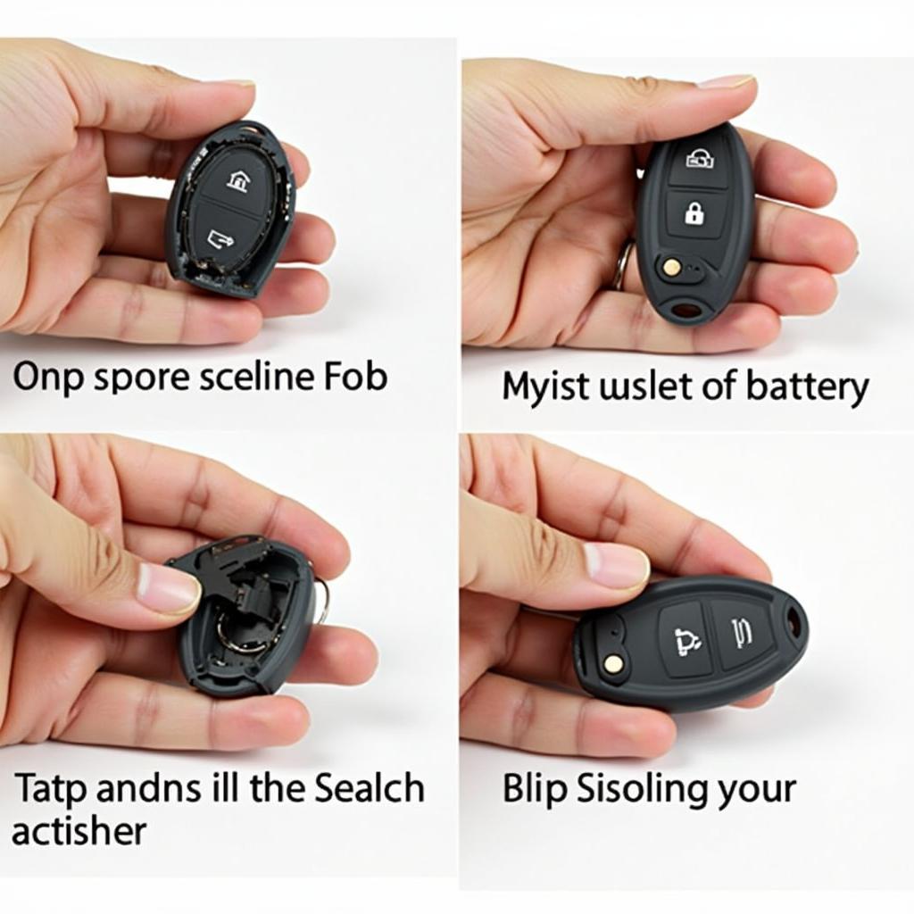 Replacing the Battery in a Volvo S60 Key Fob