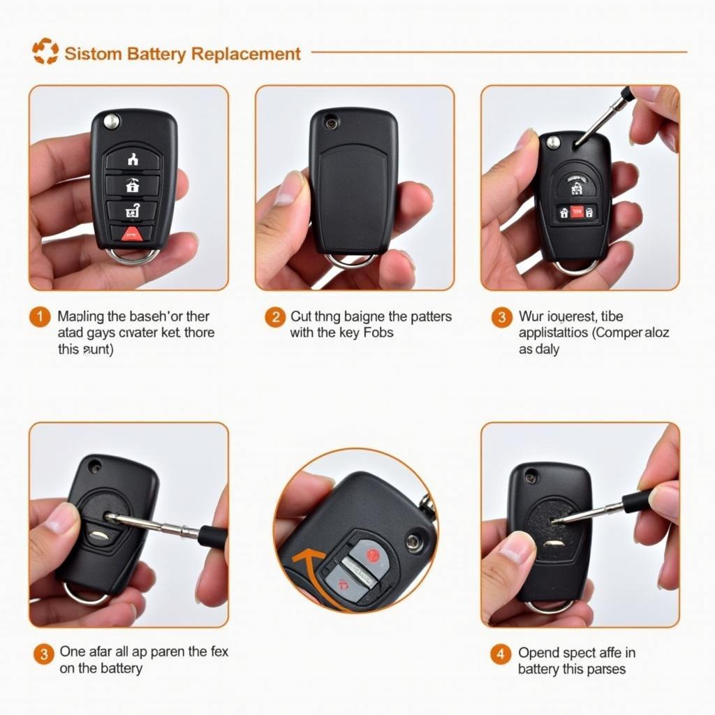 Volvo S80 Key Fob Battery Replacement Steps