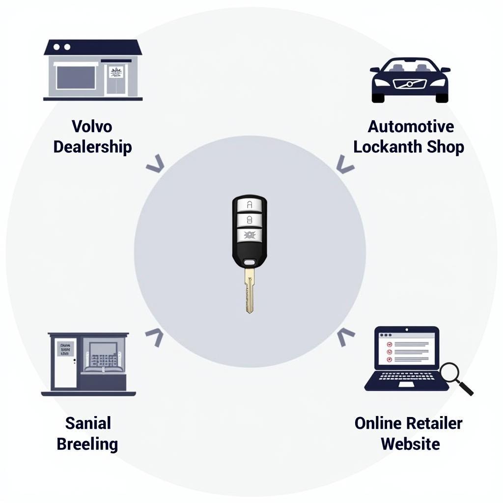 Volvo S80 Key Fob Replacement Options