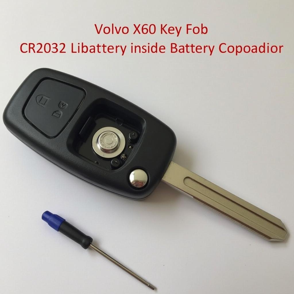 Replacing the Battery in a Volvo XC60 Key Fob