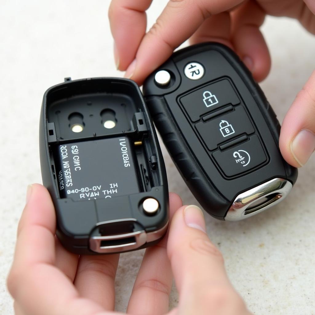 Replacing the Battery in a Volvo XC60 Key Fob