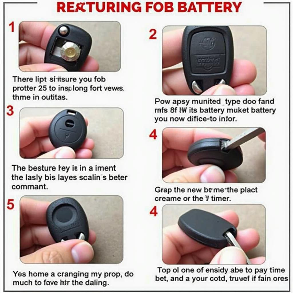 Volvo XC70 Key Fob Battery Replacement Process