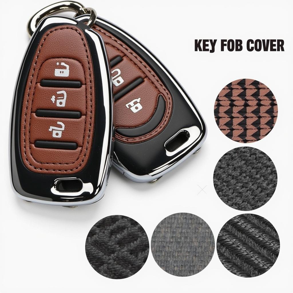 Volvo XC90 Key Fob Covers in Different Materials