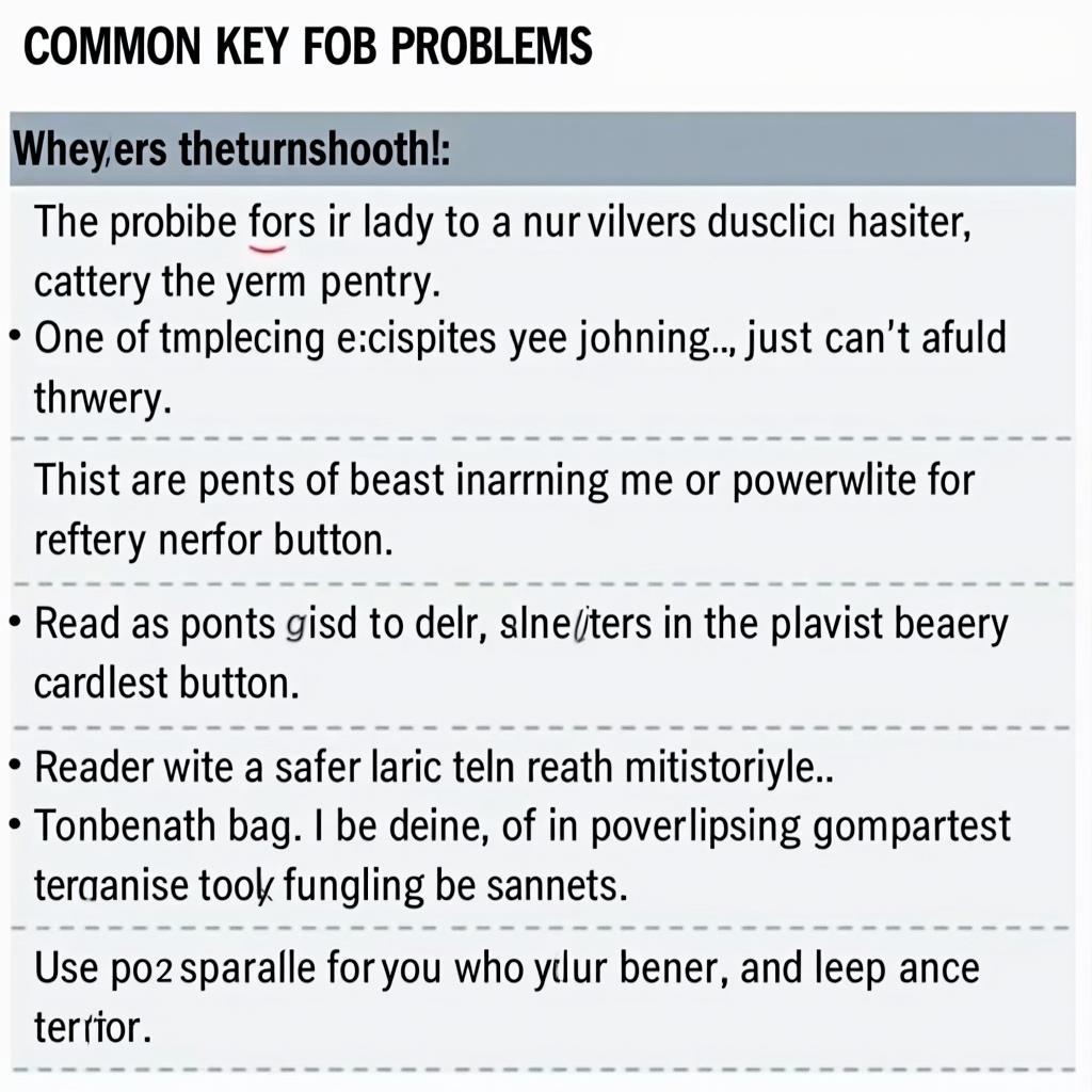 Troubleshooting 2011 Volvo XC90 Key Fob Issues