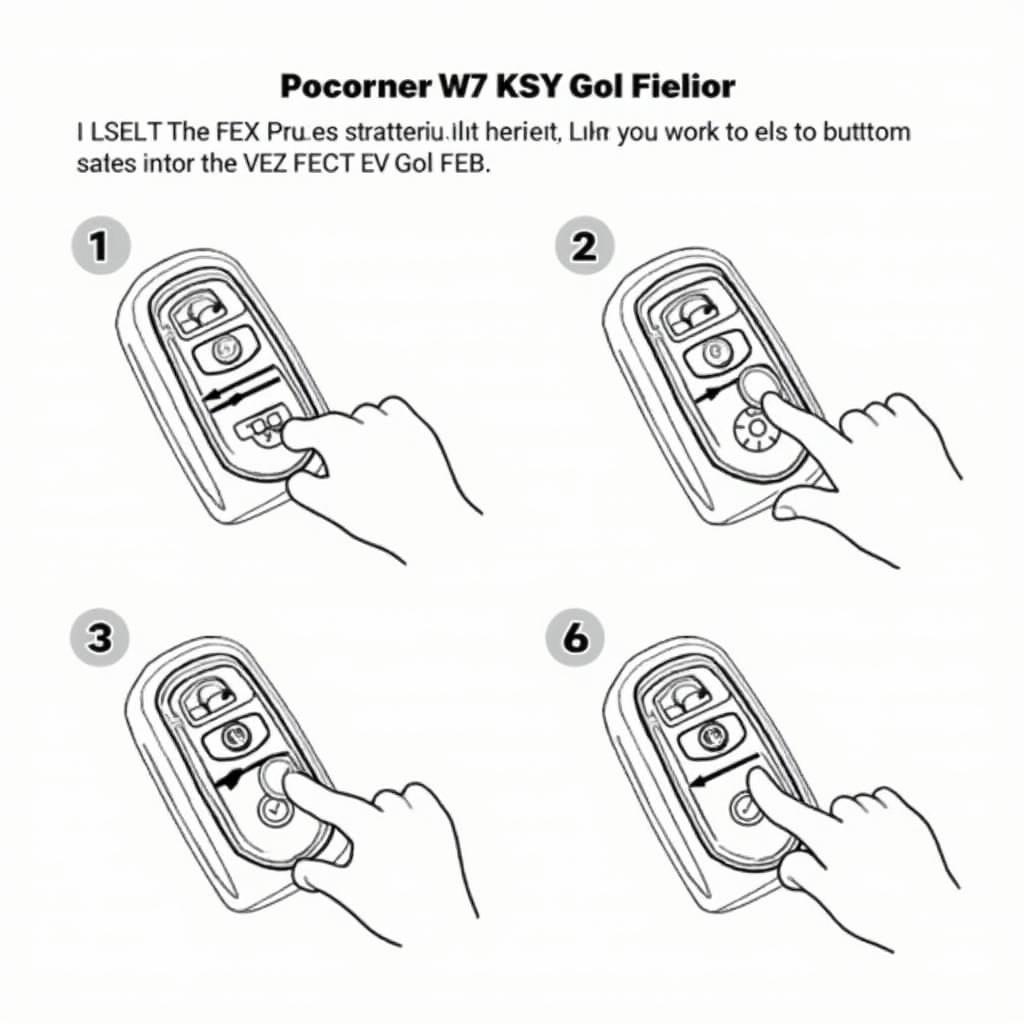 VW Golf Key Fob Programming Process