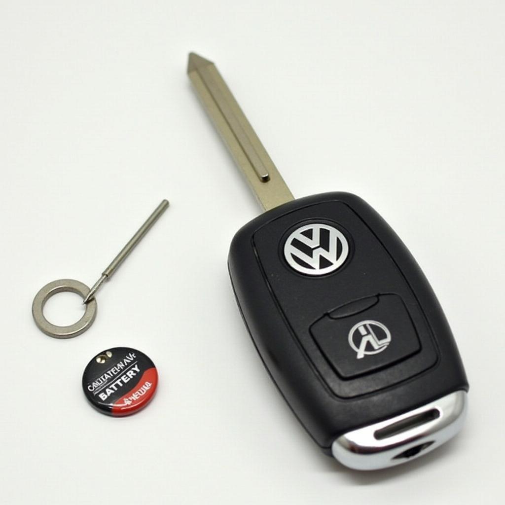 VW Key Fob Battery Types and Tools