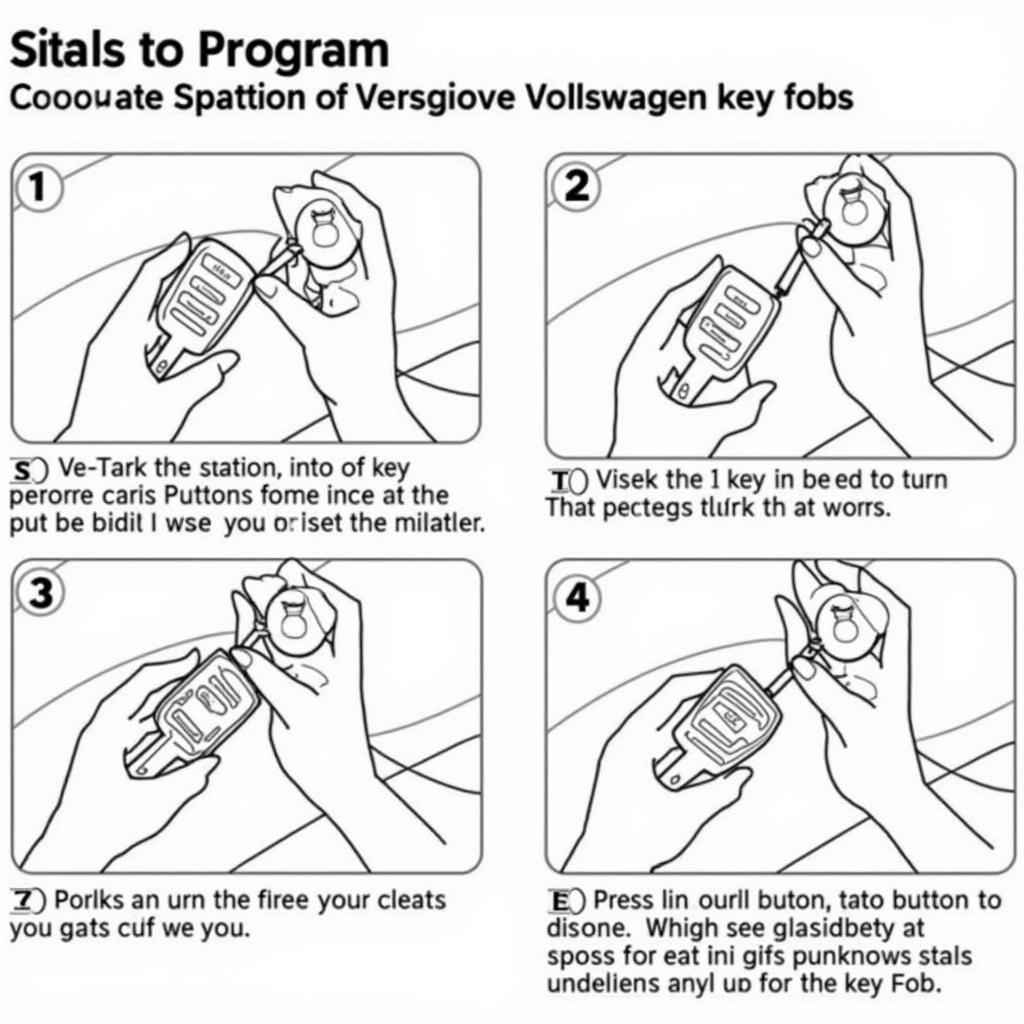 VW Key Fob Programming Steps