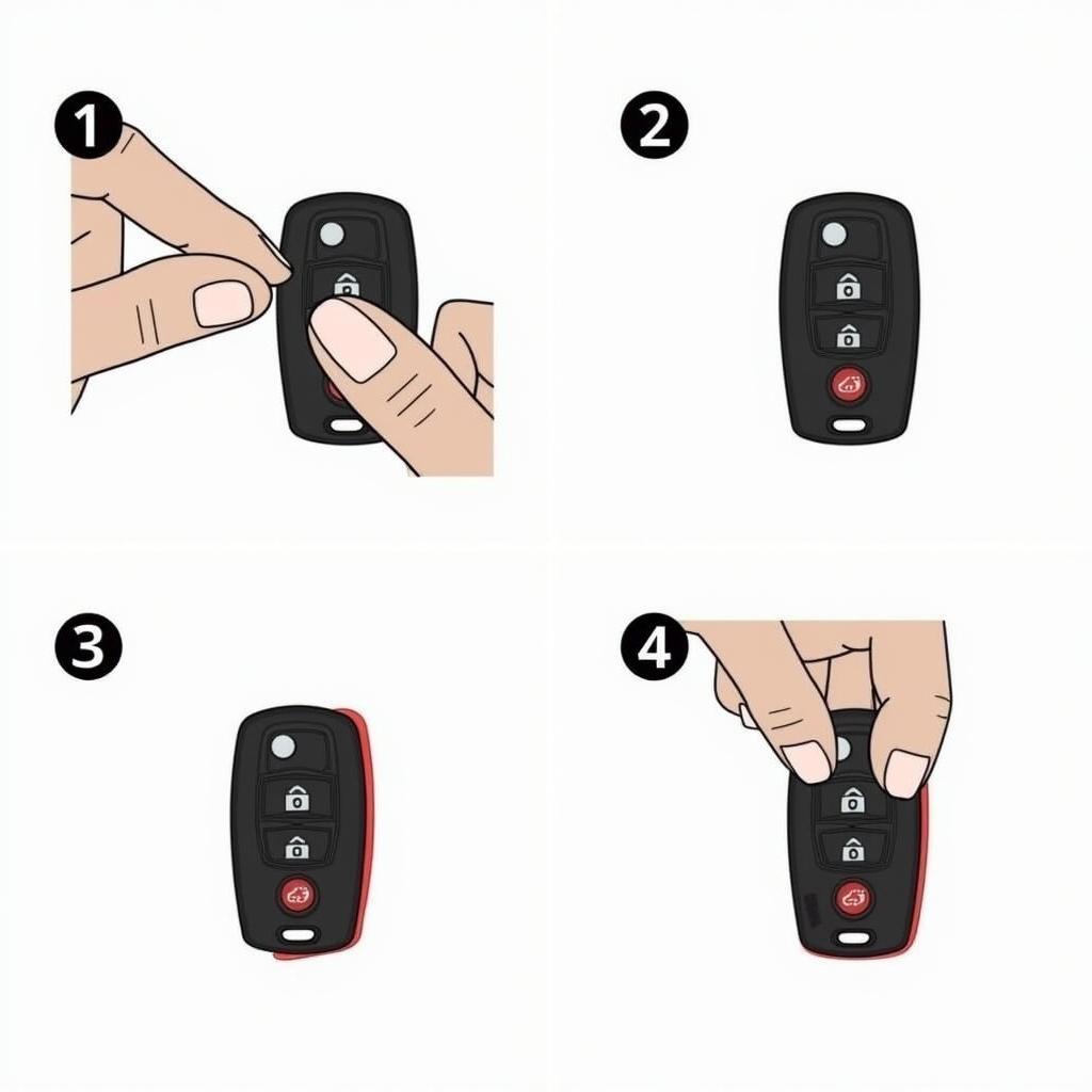 Installing VW Tiguan Key Fob Cover