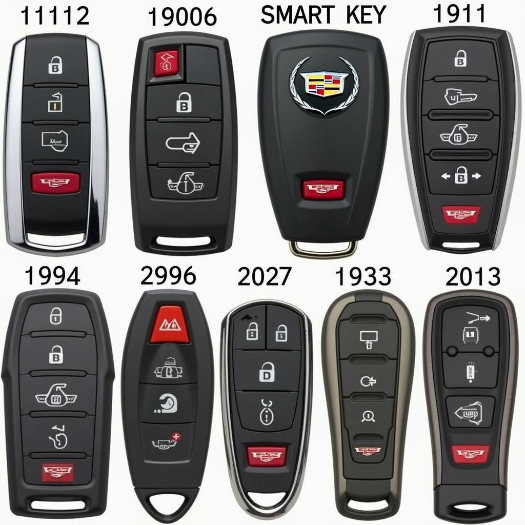 Wholesale Cadillac Key Fobs for Various Models