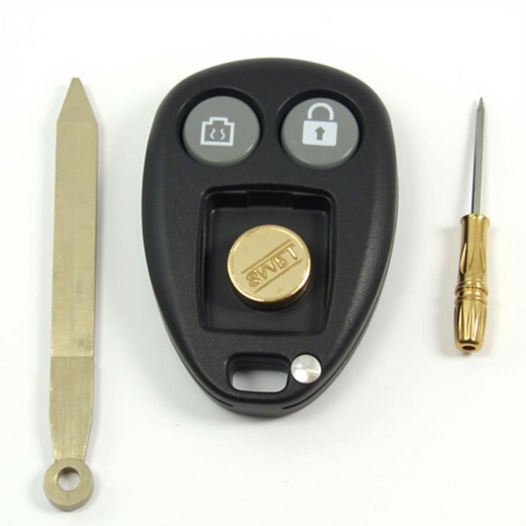 Replacing the battery in a 2010 Nissan Altima key fob