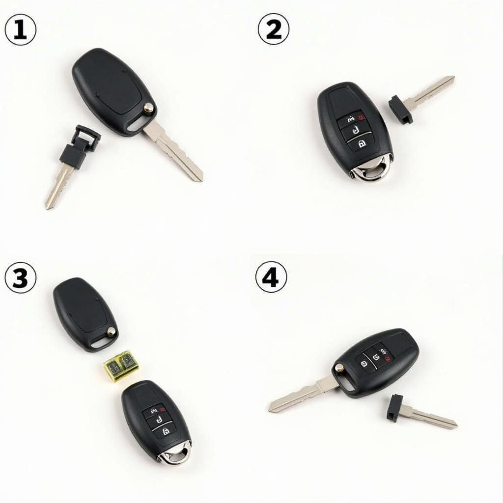 How to Open a 2010 Nissan Key Fob