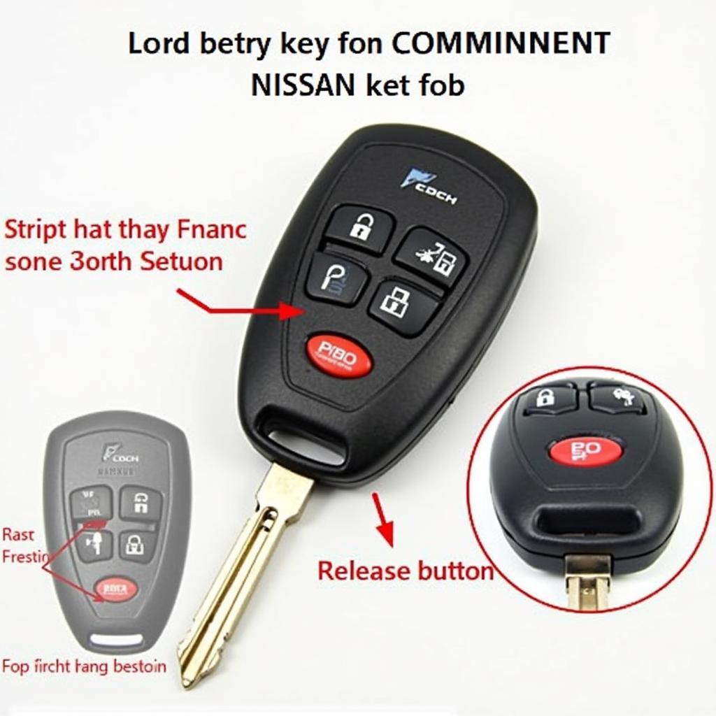 2014 Nissan Key Fob Battery Location