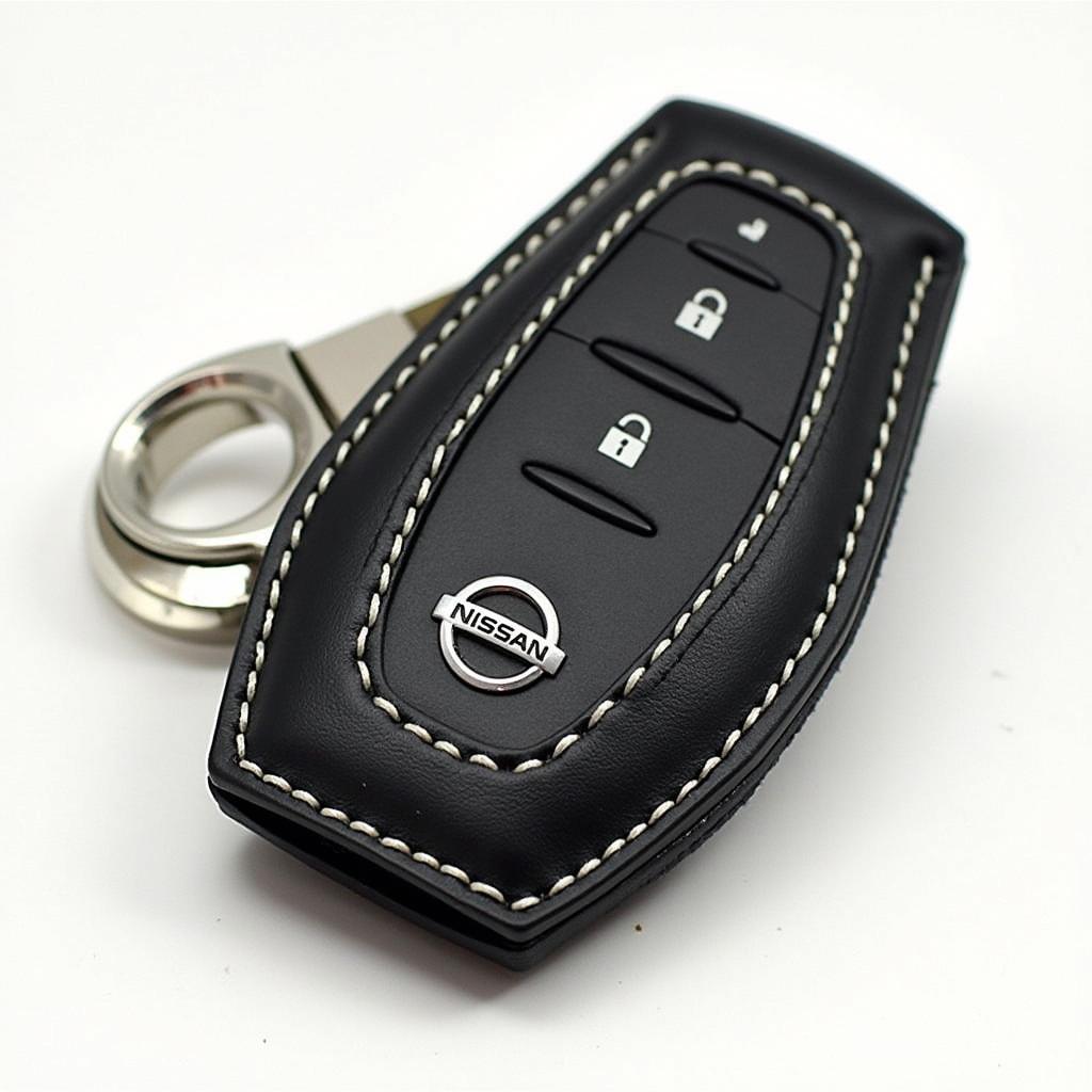 Leather Key Fob Cover for 2014 Nissan Murano