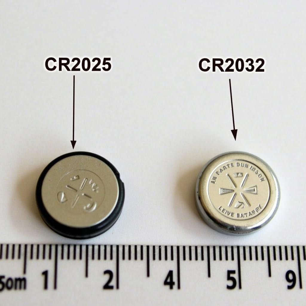 Common Nissan Key Fob Battery Types - CR2025 and CR2032