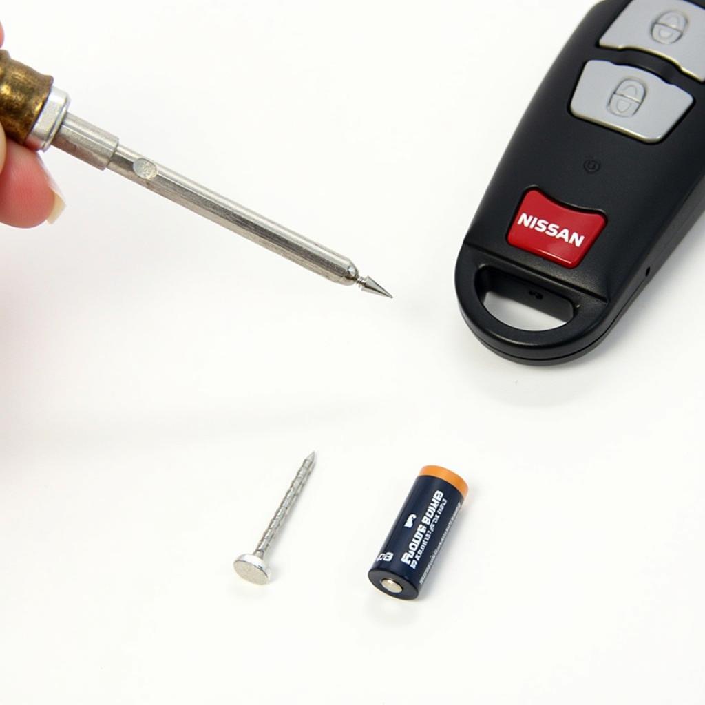 Nissan Key Fob Battery Replacement Tools