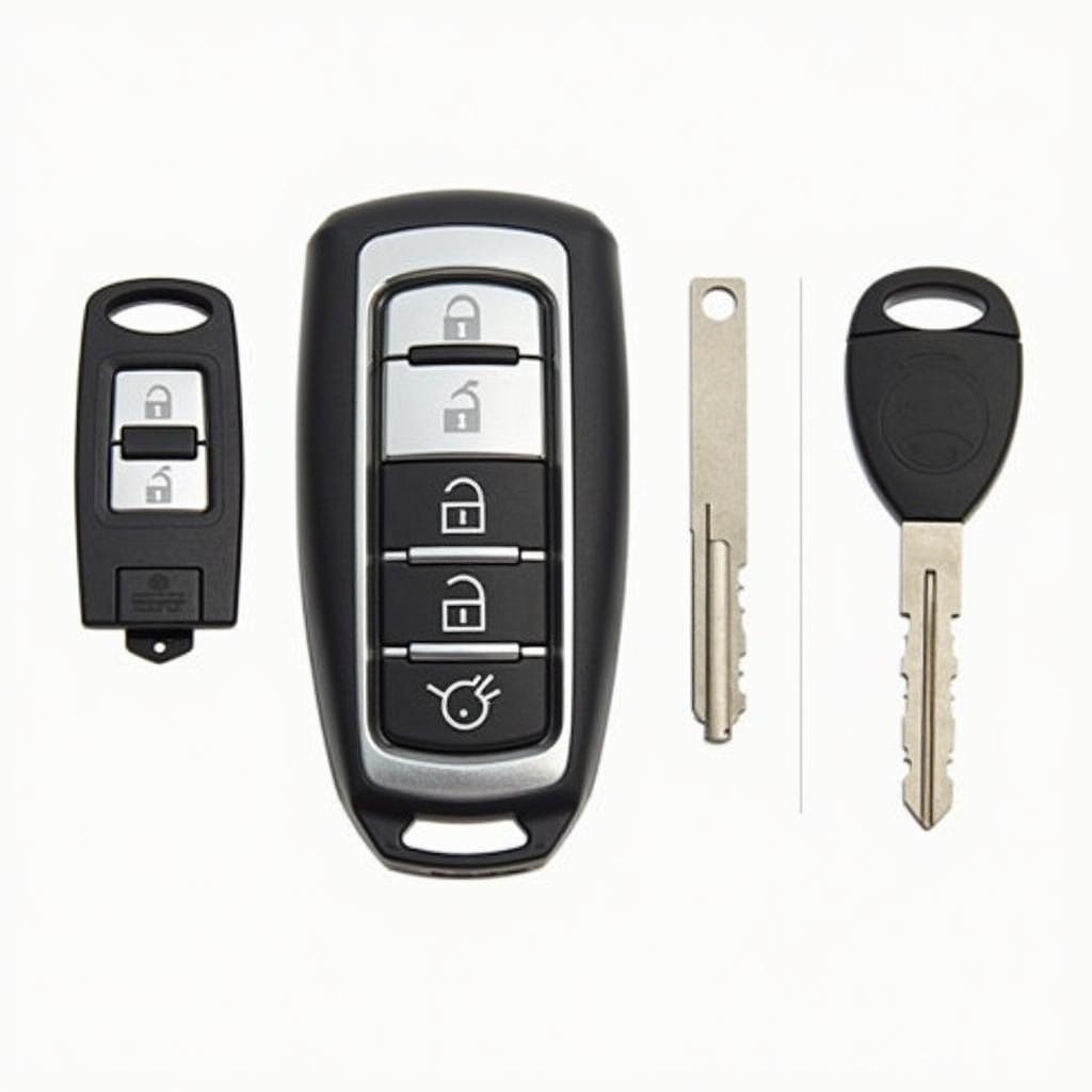 Nissan Pathfinder Key Fob Components