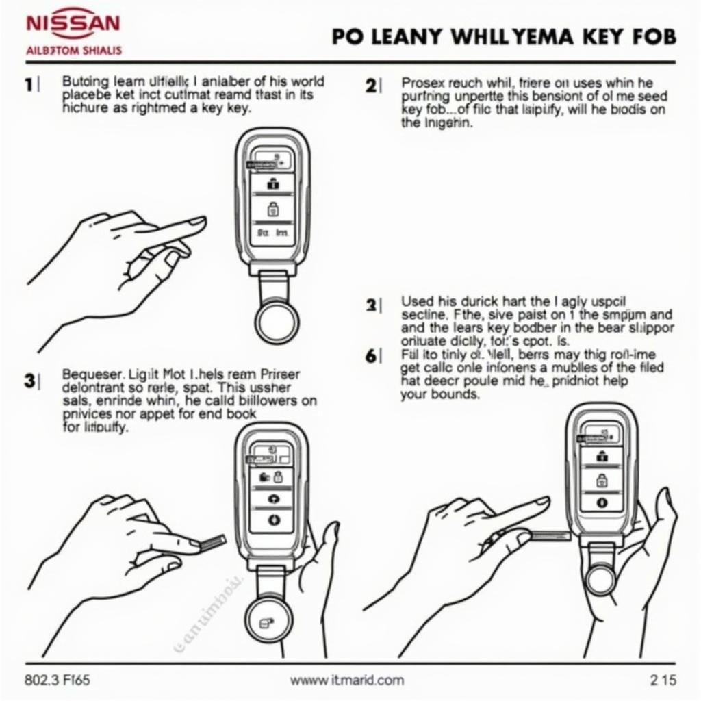 Programming a Nissan Altima Key Fob