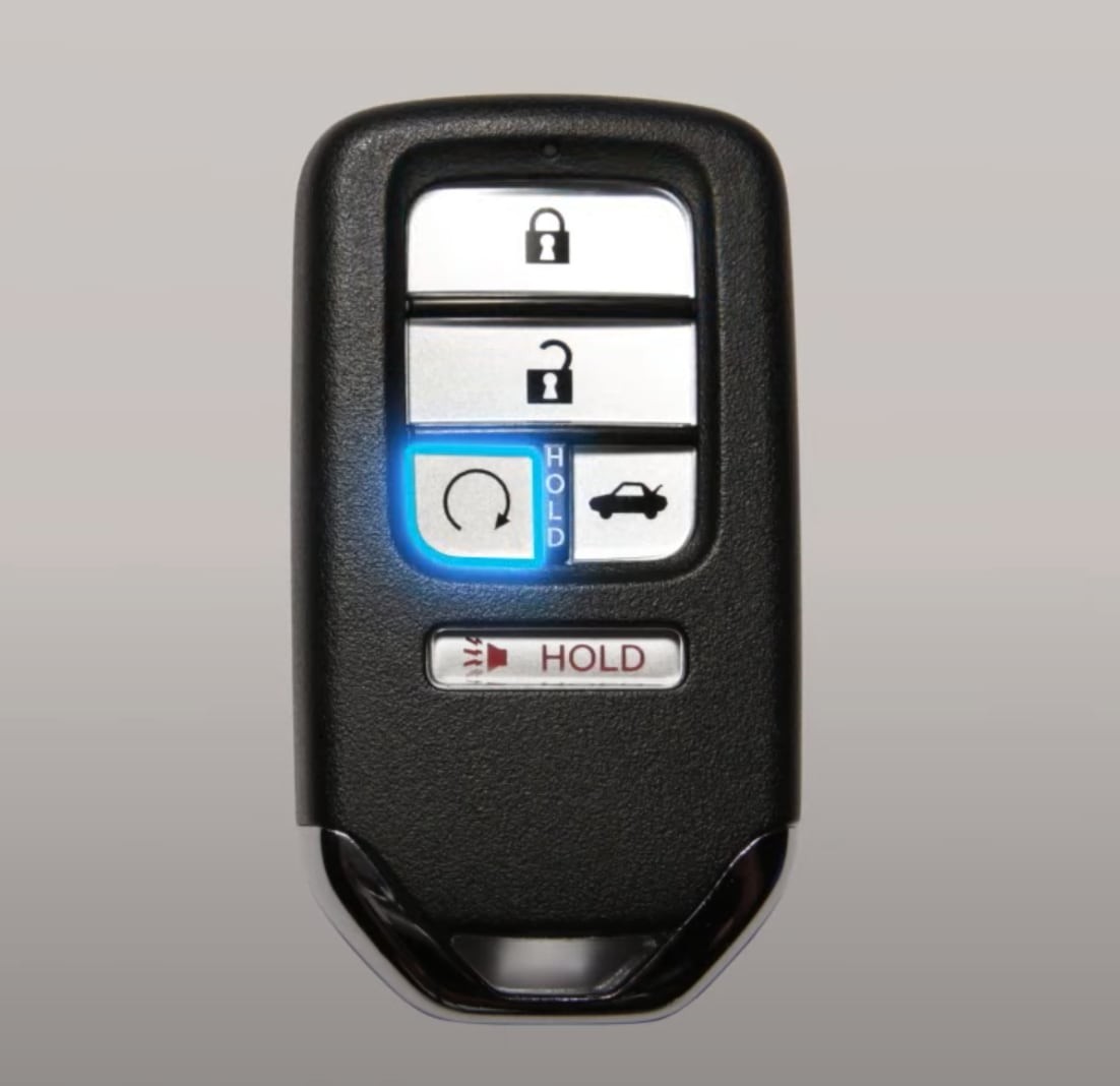 Honda Accord Key Fob Lock Button for Remote Start