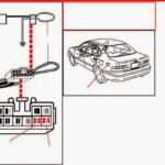 1995-1997 Toyota Avalon Key Fob Programming Location and Jumper Wire Connection