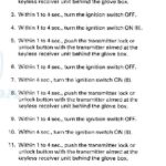 1998 2002 keyless transmitter programming