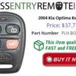 2004 Kia Optima Key Fob - Learn Programming Options Here