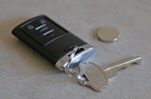 Image of a 2008 Corvette key fob